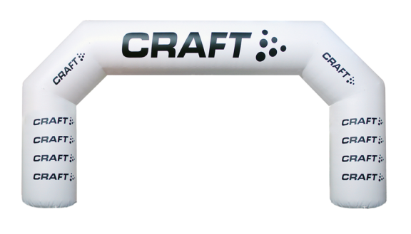 Aufblasbare Torbogen