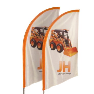 Beachflag Beachfahnen Tropfenform