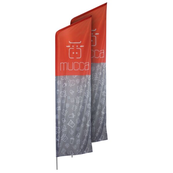 Beachflag Beachfahnen Tropfenform