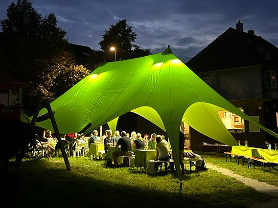 Sternzelte, aufblasbare Zelte Sternzelte, aufblasbare Zelte