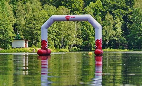 Pneumatischer Torbogen Pneumatisches Zelt Farben